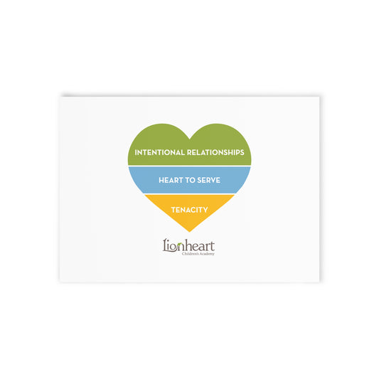 Lionheart Core Value Postcards