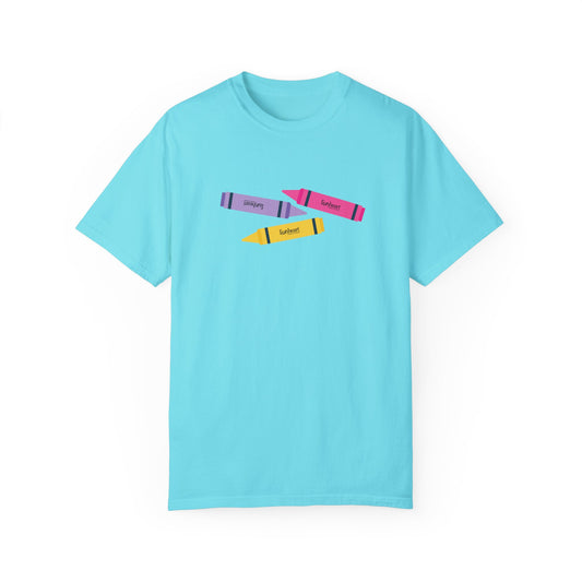 Lionheart Crayon Unisex Garment-Dyed T-shirt