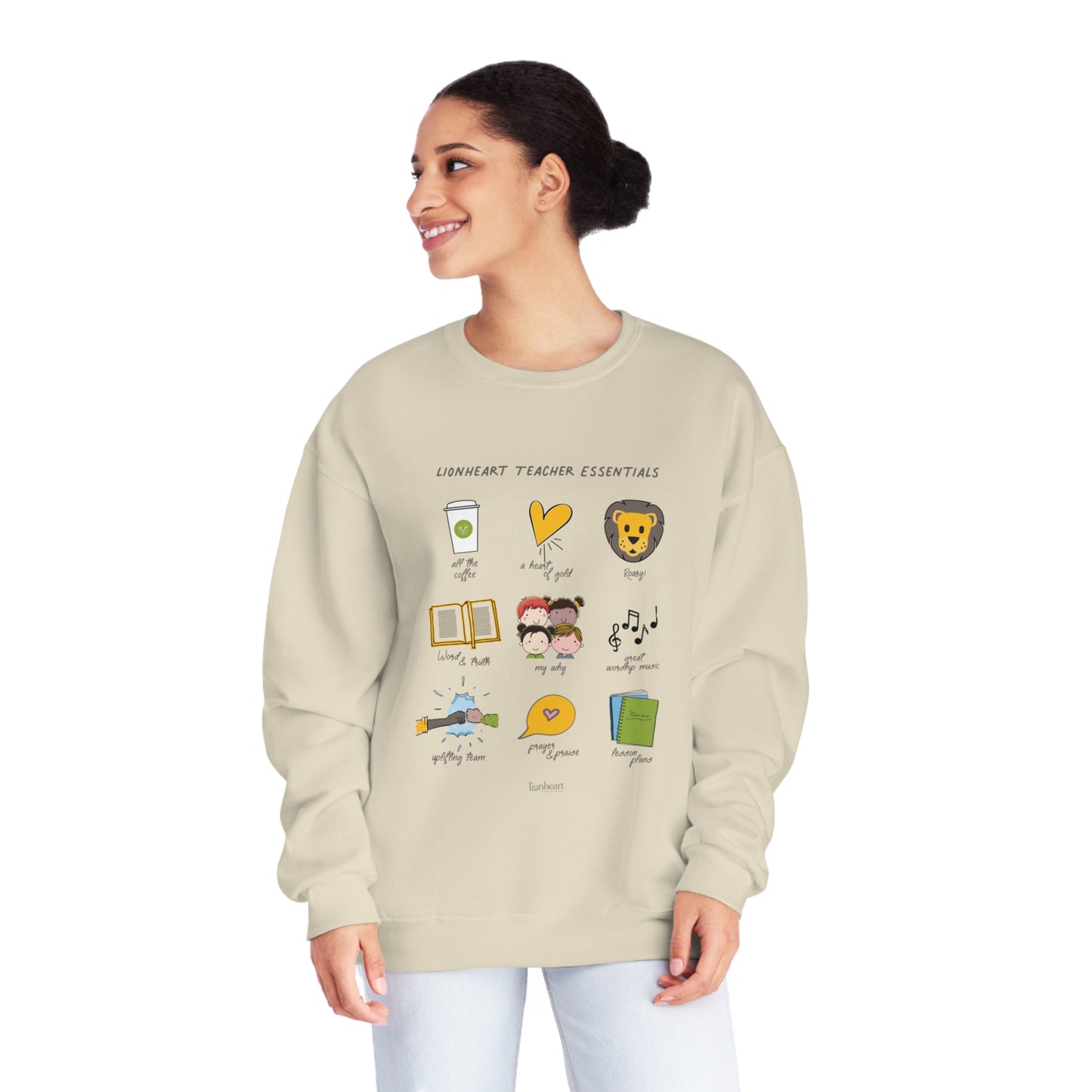 Lionheart Teacher Essentials Crewneck Sweatshirt