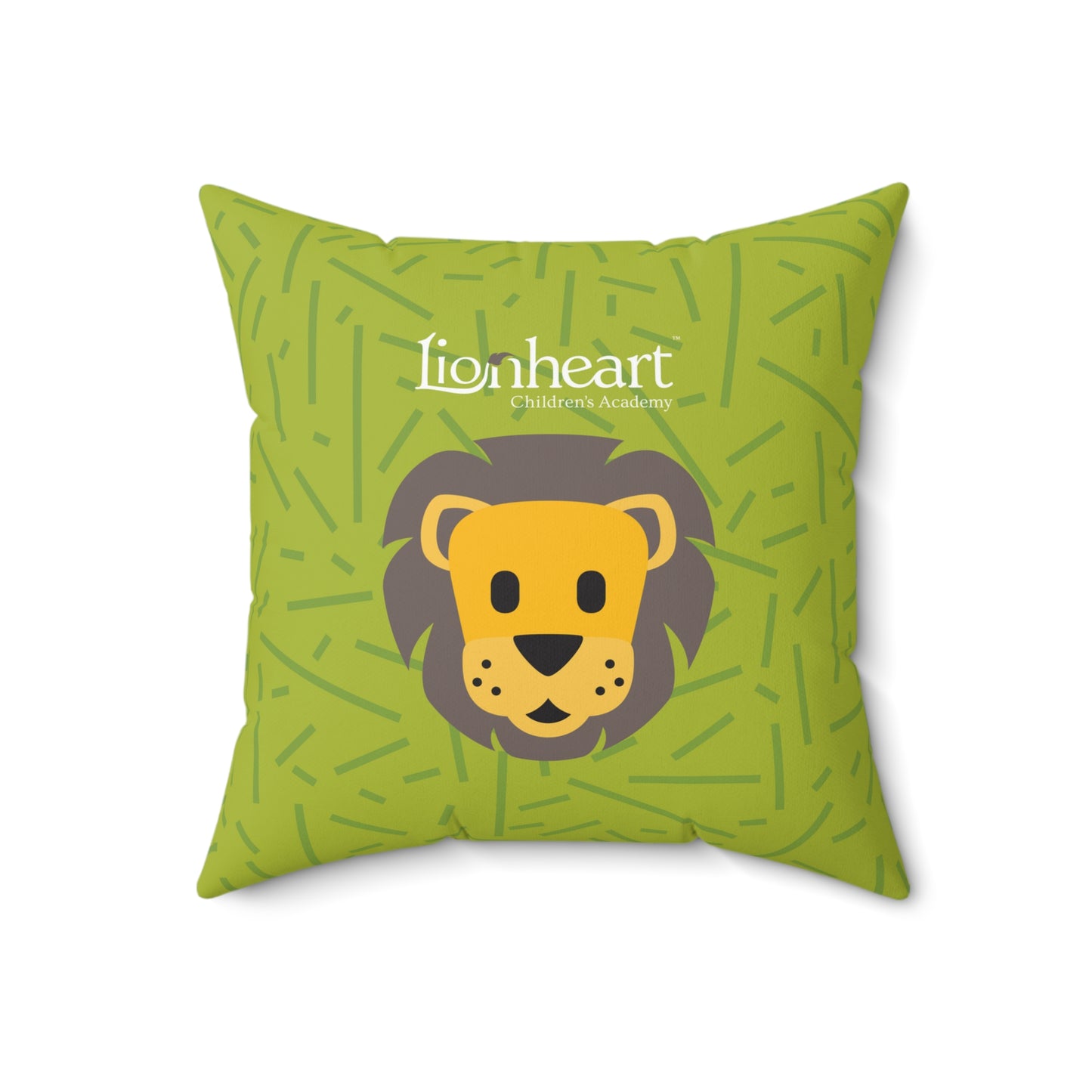 Roary Polyester Square Pillow